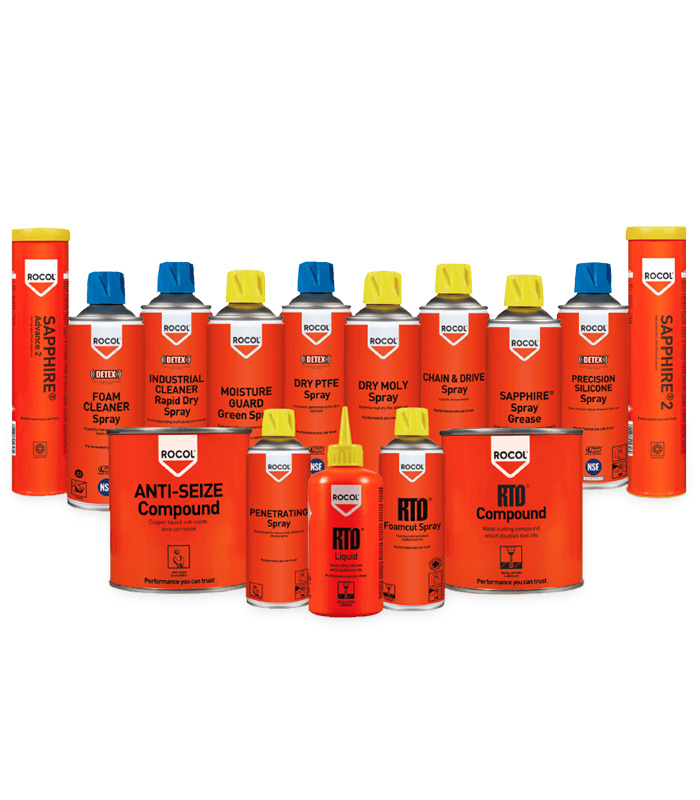 Spray ROCOL Dry Moly 400ml - Lubrifiant Sec à Base De Molybdène - Fabrication UK